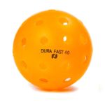 Dura PB111-0011 Outdoor Pickle Ball, Orange