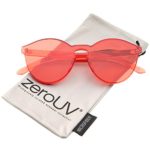 zeroUV – One Piece PC Lens Rimless Ultra-Bold Colorful Mono Block Sunglasses 60mm