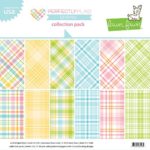 Lawn Fawn Double-Sided Collection Pack LF1640 Perfectly Plaid Spring