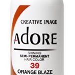 Adore Semi-Permanent Haircolor #039 Orange Blaze 4 Ounce (118ml)