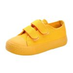 MK MATT KEELY Kids Canvas Shoes Boy Girl Unisex Sneakers Children Hook Loop Loafers School Board Shoes