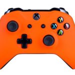 Xbox One S Wireless Controller for Microsoft Xbox One – Soft Touch Orange X1 – Added Grip for Long Gaming Sessions – Multiple Colors Available