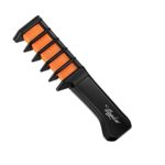 Maydear Temporary Hair Chalk Comb – Non Toxic Hair Color Comb and Safe for Kids (9 Color Options) – Orange