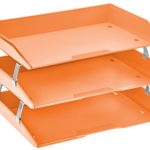 Acrimet Facility Triple Letter Tray (Orange Color)