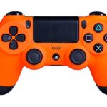 DualShock 4 Wireless Controller for PlayStation 4 – Soft Touch Orange PS4 – Added Grip for Long Gaming Sessions – Multiple Colors Available