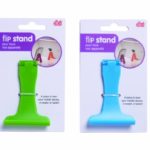 DCI 35432 Flip Stand for Mobile Devices – Retail Packaging – Colors Will Vary, Green/Blue/Pink/Orange