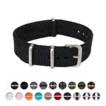 Archer Watch Straps Nylon NATO Straps | Choice of Color and Size (18mm, 20mm, 22mm, 24mm)