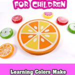 Learning Colors Make Sand Cake Orange Skwooshi