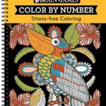 Brain Games® Color by Number: Stress-Free Coloring (Orange)