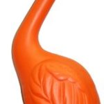 Pink Inc. OROR Flamingos, Orange-Orange, Pair of 1