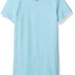 Clementine Apparel Little Girl Crew Short Sleeve Casual Basic T Shirt Top Tee
