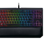 Razer Blackwidow Tournament Edition Chroma V2 – RGB Ergonomic Mechanical Gaming Keyboard – Wrist Rest – Tactile & Silent Orange Switches