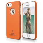 iPhone SE case, elago® [Slim Fit][Soft feel Orange] – [Light][Minimalistic][True Fit] – for iPhone SE/5/5S