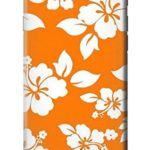 R2245 Hawaiian Hibiscus Orange Pattern Case Cover For IPHONE 8