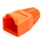 Cmple – RJ-45 Color Coded Strain Relief Boots – ORANGE (50pcs)