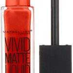 Maybelline New York Color Sensational Vivid Matte Liquid, Orange Shot, 0.26 Fluid Ounce