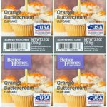 Better Homes and Gardens Orange Buttercream Cupcake Wax Cubes – 4-Pack