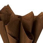Chocolate Tissue Paper 15 Inch X 20 Inch – 100 Sheets