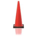 JBC Safety Plastic RS90045CT Revolution Series 36″ Traffic Cone Wide Body, Orange Color