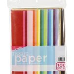 ArtVerse 100-Piece Tissue Paper Pack – Premium Quality Tissue Paper for Gift Wrapping, Paper Crafts, Packing and More, 20”x26” (Assorted Colors)