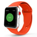 iYou Sport Band Compatible for Apple Watch Band 38MM 42MM, Soft Silicone Replacement Sport Strap Compatible for iWatch 2017 Apple Watch Series 3/2/1, Edition, Nike+, All Models More Colors Choose