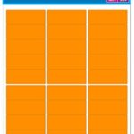 Pack of 750, 1 x 2-5/8 inch, Neon Orange, Mailing Address Labels for Laser and Inkjet Printers, Rectangle, Assorted Neon Fluorescent Colors, 1 x 2.625 in.
