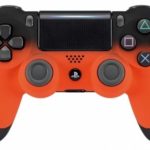 DualShock 4 Wireless Controller for PlayStation 4 – Soft Touch Design – Added Grip for Long Gaming Sessions – Multiple PS4 Colors Available (Shadow Orange)
