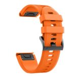 ANCOOL Compatible Garmin Fenix 5X Band Easy Fit 26mm Width Soft Silicone Watch Strap Replacement for Garmin Fenix 5X/Fenix 3/Fenix 3 HR – Orange