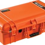 Pelican “Colors” series. Orange Pelican 1555 case. With Foam.