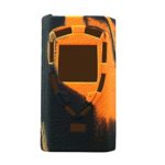 Smok ProColor 225W Silicone Protective Gel Wrap Skin Case Sleeve Cover Fits Pro Color 225 Watt (Orange/Black)