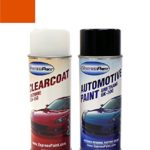 ExpressPaint Aerosol Ford Mustang Automotive Touch-up Paint – Competition Orange Clearcoat CY/M7117 – Color + Clearcoat Package