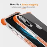 Ultra Thin iPhone X Case, Soft Touch Feeling Slim Cover Case For Apple iPhone X, Beautiful& Full Protective (Orange)