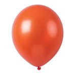 Topenca Supplies Party 12? Solid Metallic Orange Latex Balloons 50-Pack Multiple Colors Available