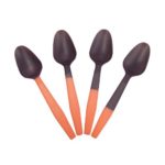 Crazy Color Changing Plastic Spoons Orange to Black When Cold – Colorful & Beautiful Birthday Party Spoons – Frozen Dessert Supplies – Made in USA! 100 Count
