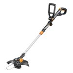 Worx WG170 GT Revolution 20V 12″ Grass Trimmer/Edger/Mini-Mower 2 Batteries & Charger Included, Black and Orange