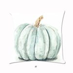 Halloween New Pumpkin Pillow Case Super Soft Pillow Case Cover Farmhouse Chic Country Pumpkin Decorative Sofa Pillow Lumbar Pillow (H)