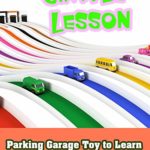 Parking Garage Toy to Learn Colors with Different Vehicles