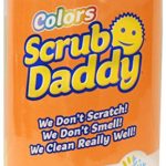 Scrub Daddy – Scratch Free Scrub Daddy Colors 1 Each of Blue, Green, Orange, and Yellow (4 Count)