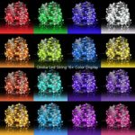 LED Fairy Lights 33ft 100 LEDs Battery Operated String Lights Waterproof Multi Color Changing, Firefly Lights with Remote Control for Indoor,Outdoor,Bedroom,Patio,Wedding,Party Christmas Decorations