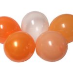 Orange Mango Peach Tangerine Assorted Mixed Orange 13″ Inch Rubber Latex Party Balloons for Wedding Bridal Baby Shower Special Event (50 pcs)