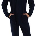 Sleepyheads Men’s Sleepwear Fleece Non Footed Color Onesie Pajamas Jumpsuit