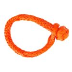 Ymiss UHMWPE 7/16″ Soft Shackle Heavy Duty for 4 Off-Road ATV UTV Winch Ropes-Orange Color