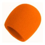 Performance Plus Deluxe Orange Foam Ball Style Microphone Windscreen (WS-1O)