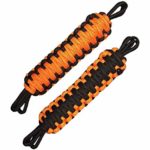 Wild Wolf Pack Jeep Wrangler Door Limiting Straps – American Made Premium Door Stops (Set of 2) Color Black/Orange