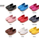 LONSOEN Toddler Little Kid Boys Girls Soft Slip On Loafers Dress Flat Shoes