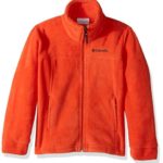 Columbia Boys’ Toddler Steens MT II Fleece Jacket, State Orange, 2T