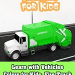 Learn with Vehicles Colors for Kids, Fire Truck Police Car, Ambulance