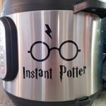 Instant Potter 5″ x 4″ Vinyl Decal Sticker for Instant Pot InstaPot Harry – 20 Color Options – Orange