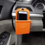 FH Group FH3022ORANGE Orange Silicone Car Vent Mounted Phone Holder (Smartphone works with IPhone Plus Galaxy Note Orange Color)