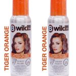 Jerome Russell B Wild Temporary Hair Color Spray 3.5oz (Set of 2, Tiger Orange)